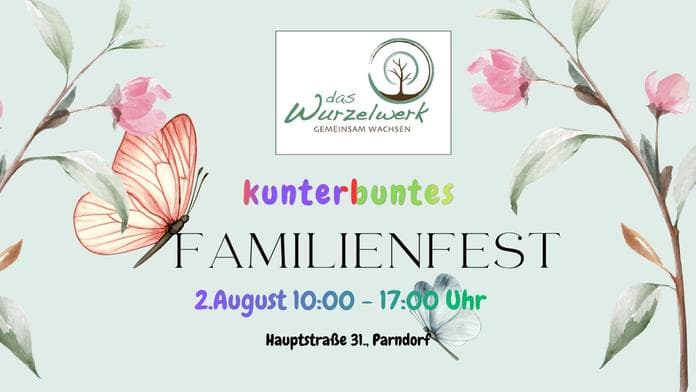 Kunterbuntes Familienfest