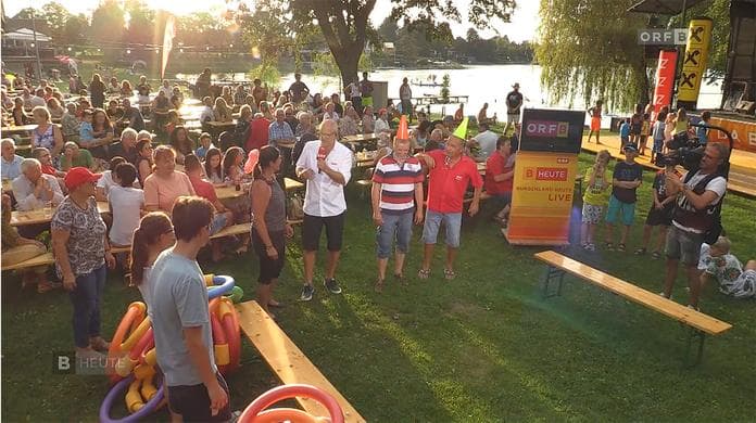 ORF Burgenland Sommerfest am Neufelder See