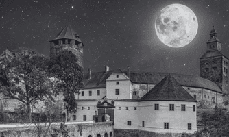 Durch die finstre Nacht