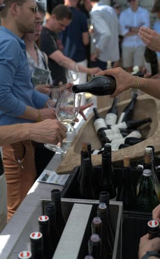 Weinfest in der Kellergasse