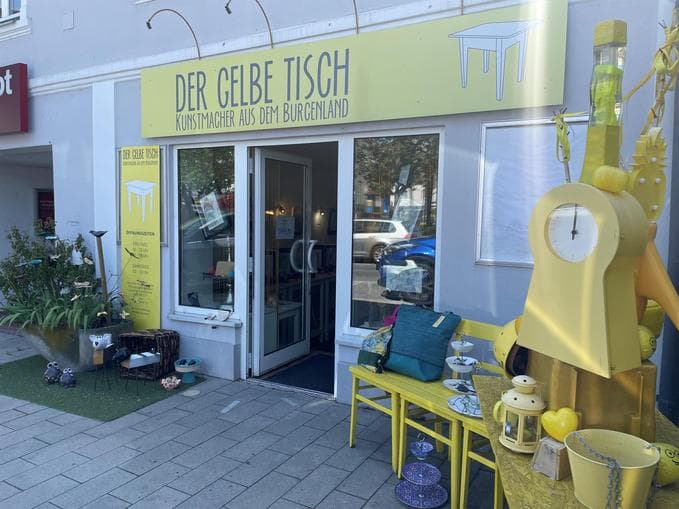 POP-UP Café Olé "Der gelbe Tisch" | 14er Haus