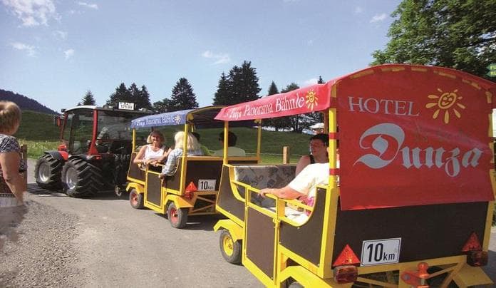 Panorama-Tour mit dem Tschengla-Express