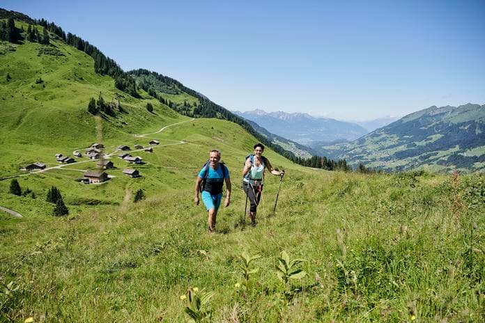 Geführte Wanderung zu drei Walser Alpen mit Gebhard