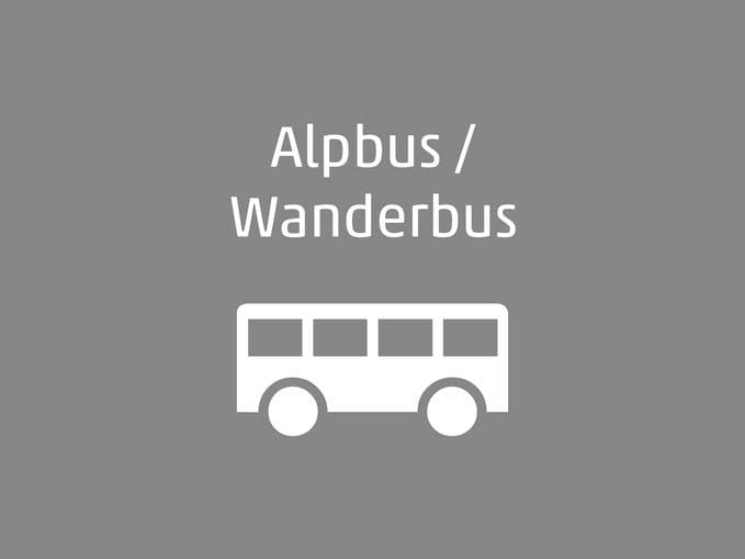 Hiking bus to Alpe Oberüberluth
