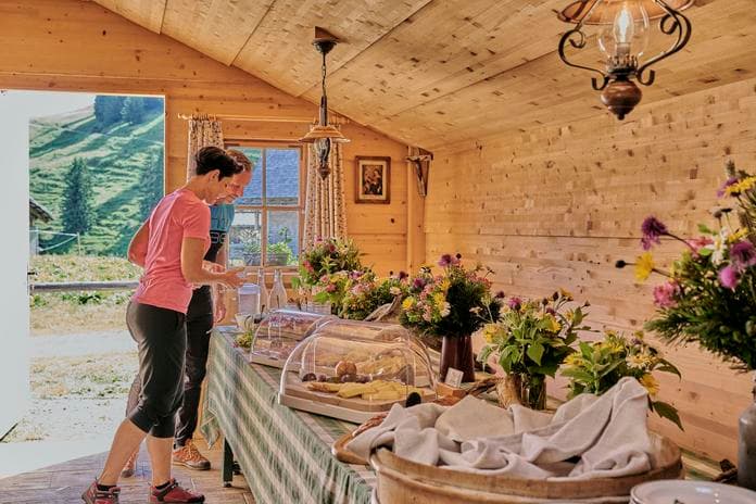 Älplerfrühstück auf der Alpe Steris