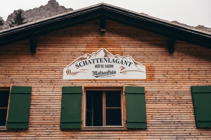 "Oberkrainer Greyhounds" auf der Schattenlaganthütte