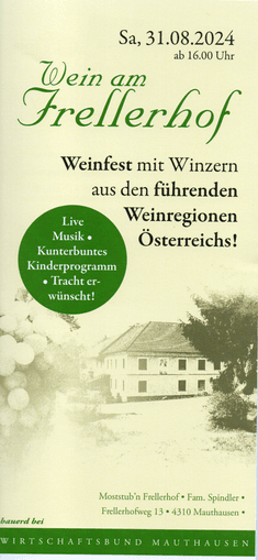 Wein am Frellerhof Mauthausen