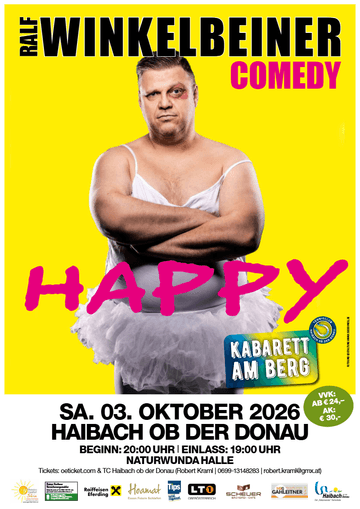 HAPPY Kabarett mit Ralf Winkelbeiner