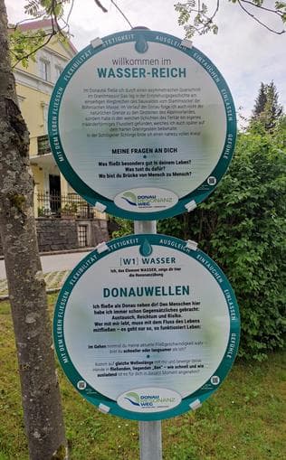 Wandern verbindet - gemeinsam (etwas) bewegen am Donau-Resonanzweg