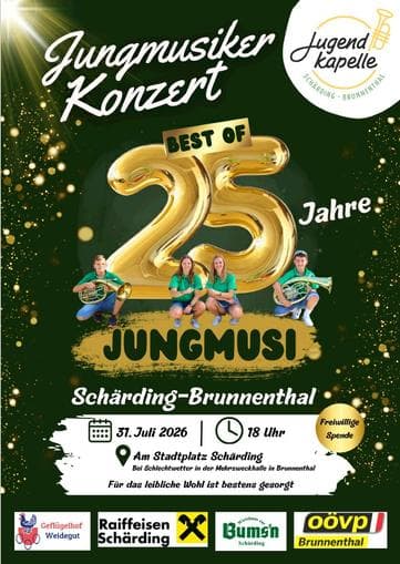 Jungmusiker Konzert - Best of 25 Jahre