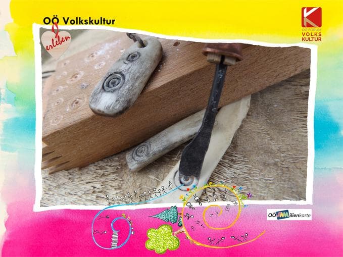 Volkskultur erleben | Amulett für Mut und Glück im Keltendorf Mitterkirchen