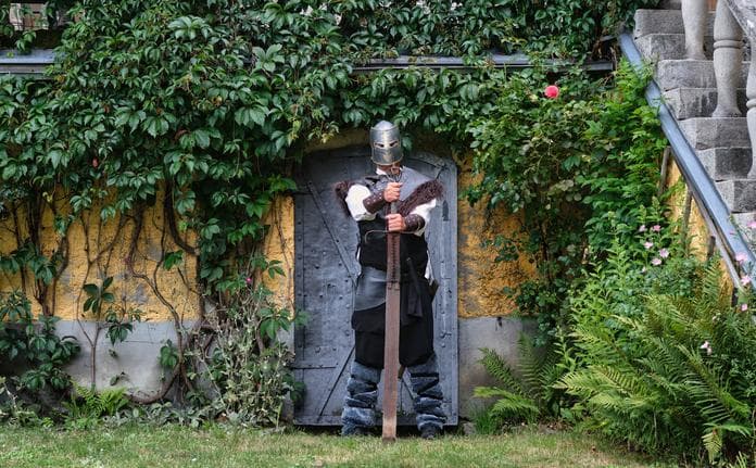 Helmbrecht auf Schloss Sprinzenstein