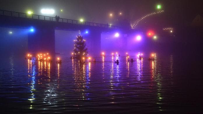 Christbaumschwimmen