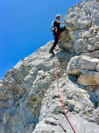 Kletterkurs am Türlspitz Klettergarten