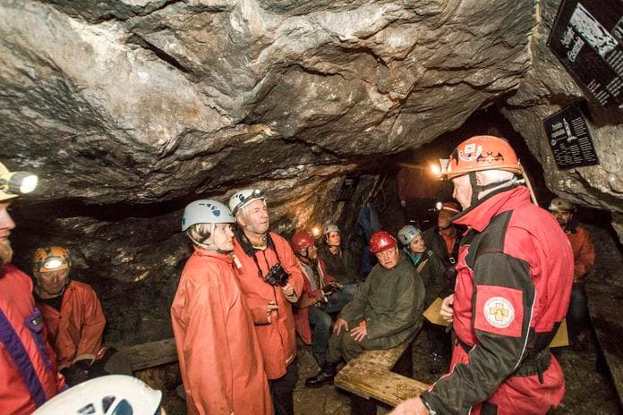Stollenführung im Obertal