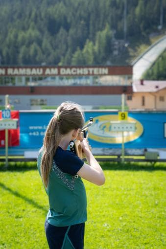 Laserbiathlon für Kinder