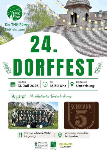24. Dorffest der TMK Pürgg