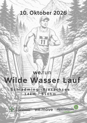 Wilde Wasser Lauf