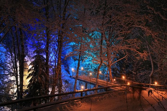 Adventzauber in der Talbachklamm
