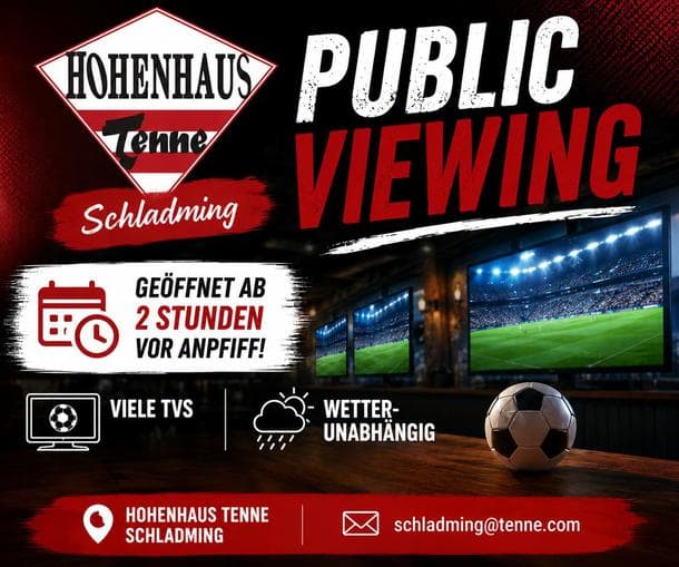 Public Viewing der Fußball WM