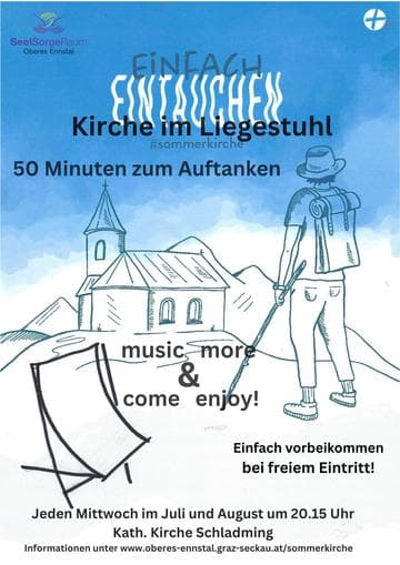 Kirche im Liegestuhl