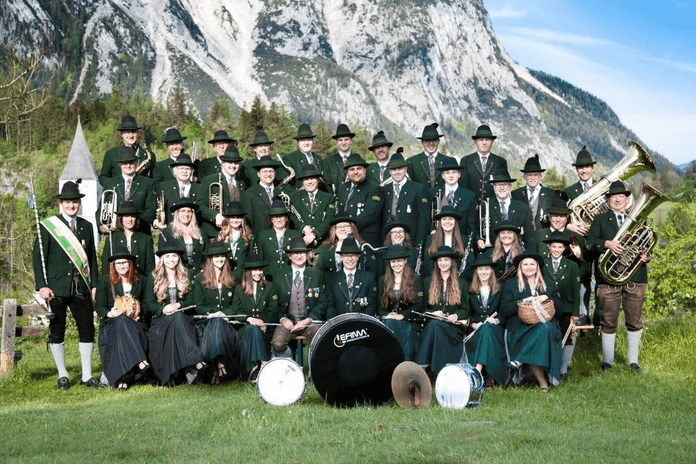 Frühschoppen der TMK Pürgg beim Gasthaus Krenn