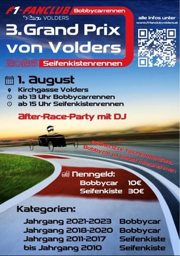 ABGESAGT: 3. Grand Prix von Volders