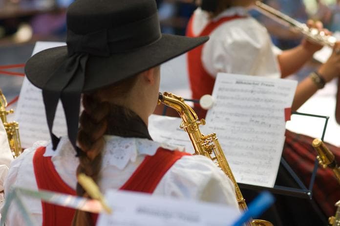 Konzert der Musikkapelle Fischen in Langenwang