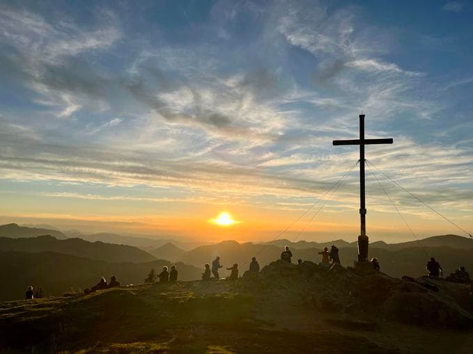 Staunen und Schweigen - Sonnenuntergangswanderung auf das Riedberger Horn