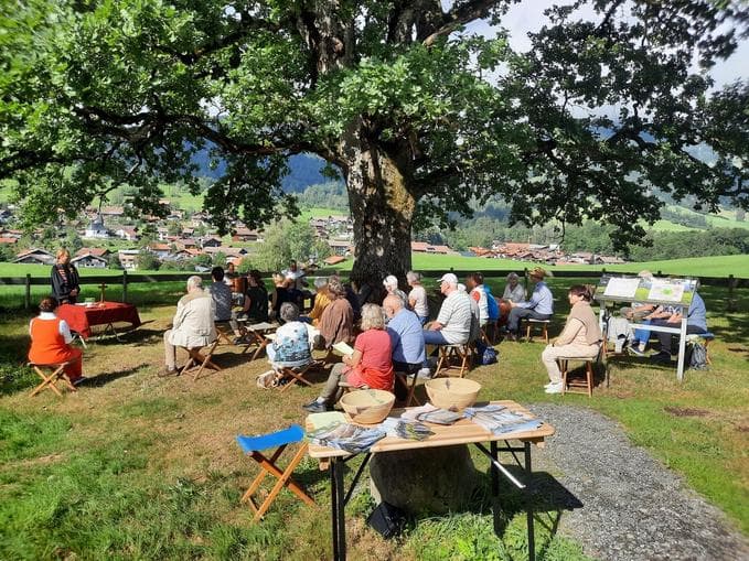 Gottesdienst im Grünen auf der Spöck