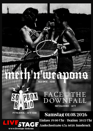 METH'N WEAPONS - FACE THE DOWNFALL - SOAPBOX RADIO
