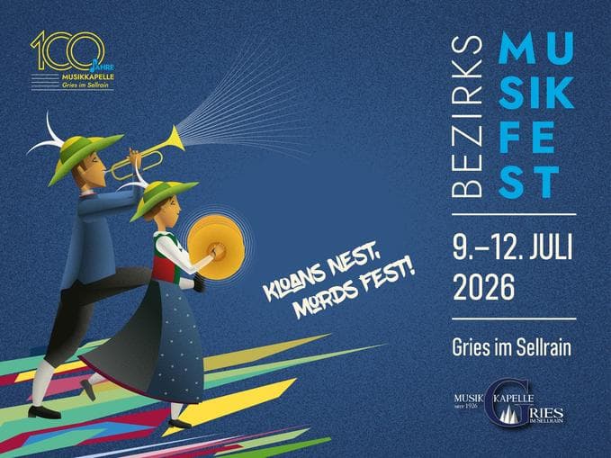 Bezirksmusikfest Gries im Sellrain