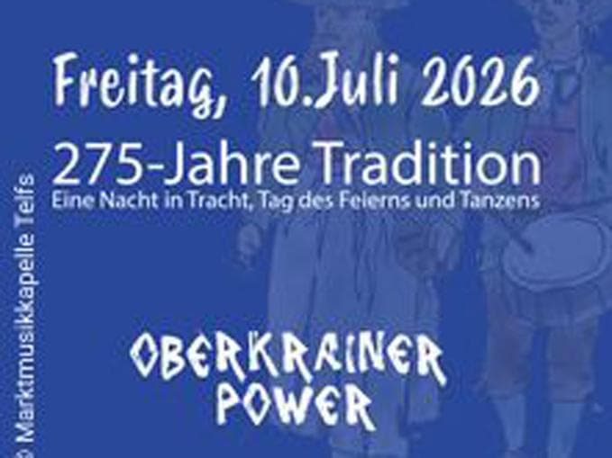 Bezirksmusikfest Telfs 2026: 275 Jahre Tradition - eine Nacht in Tracht