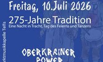 Bezirksmusikfest Telfs 2026: 275 Jahre Tradition - eine Nacht in Tracht
