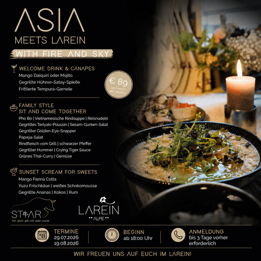 ASIA MEETS LAREIN
