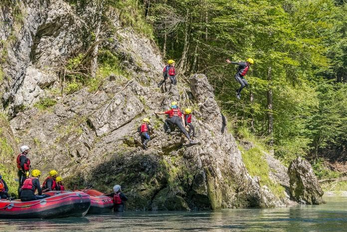 Abenteuer Rafting
