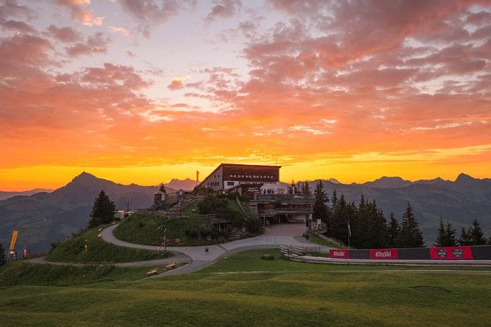 Sundowner am Hahnenkamm