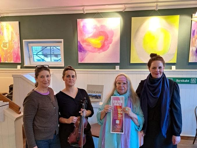 Ausstellung - Colour Vibes & viel Amore
