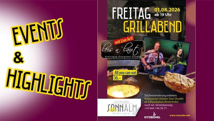Grillabend mit Live Act "leis n' laut"