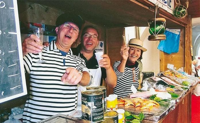 Französischer Fischmarkt
