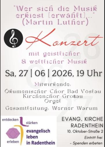 Konzert mit geistlicher und weltlicher Musik