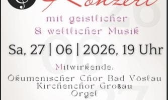 Konzert mit geistlicher und weltlicher Musik