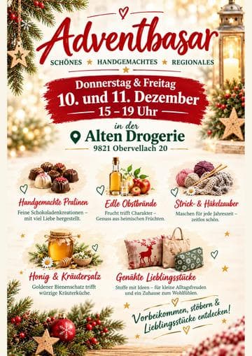 Adventbasar in der Alten Drogerie