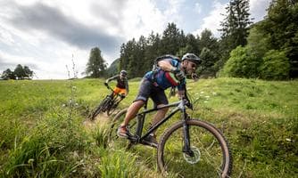 MTB-Tour schwer mit Top-Trails