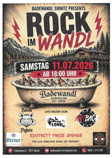 Rock im Wandl