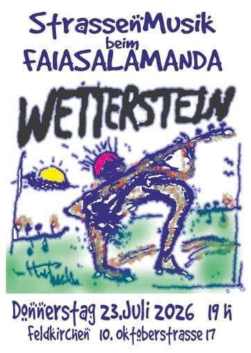 Straßenmusik beim Faiasalamanda