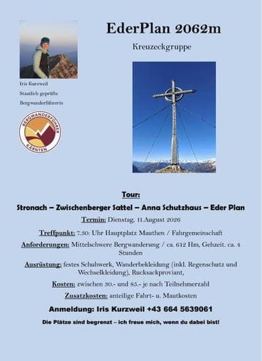 Wanderung Eder Plan (Kreuzeckgruppe)