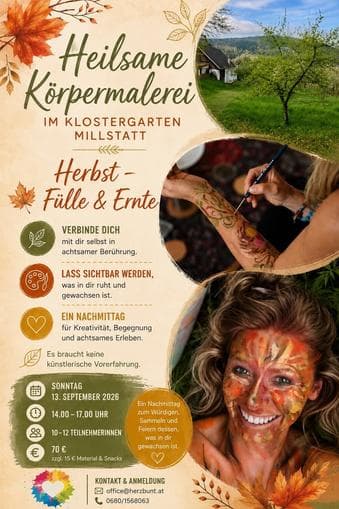 Heilsame Körpermalerei