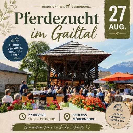 Pferdezucht im Gailtal