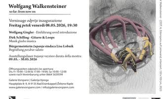 Wolfgang Walkensteiner (A) - so far: from now on